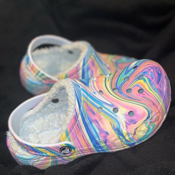 Crocs Adult Unisex Baya Lined Printed Clog Multicolor Size M-4 W-6 - Picture 5 of 14